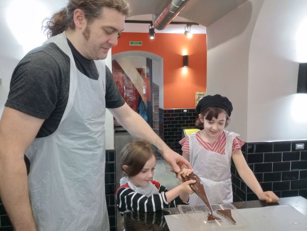 An educator through and through, especially when it comes to chocolate